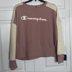 Champion
Heritage Cotton Mixed-Texture Sweatshirt